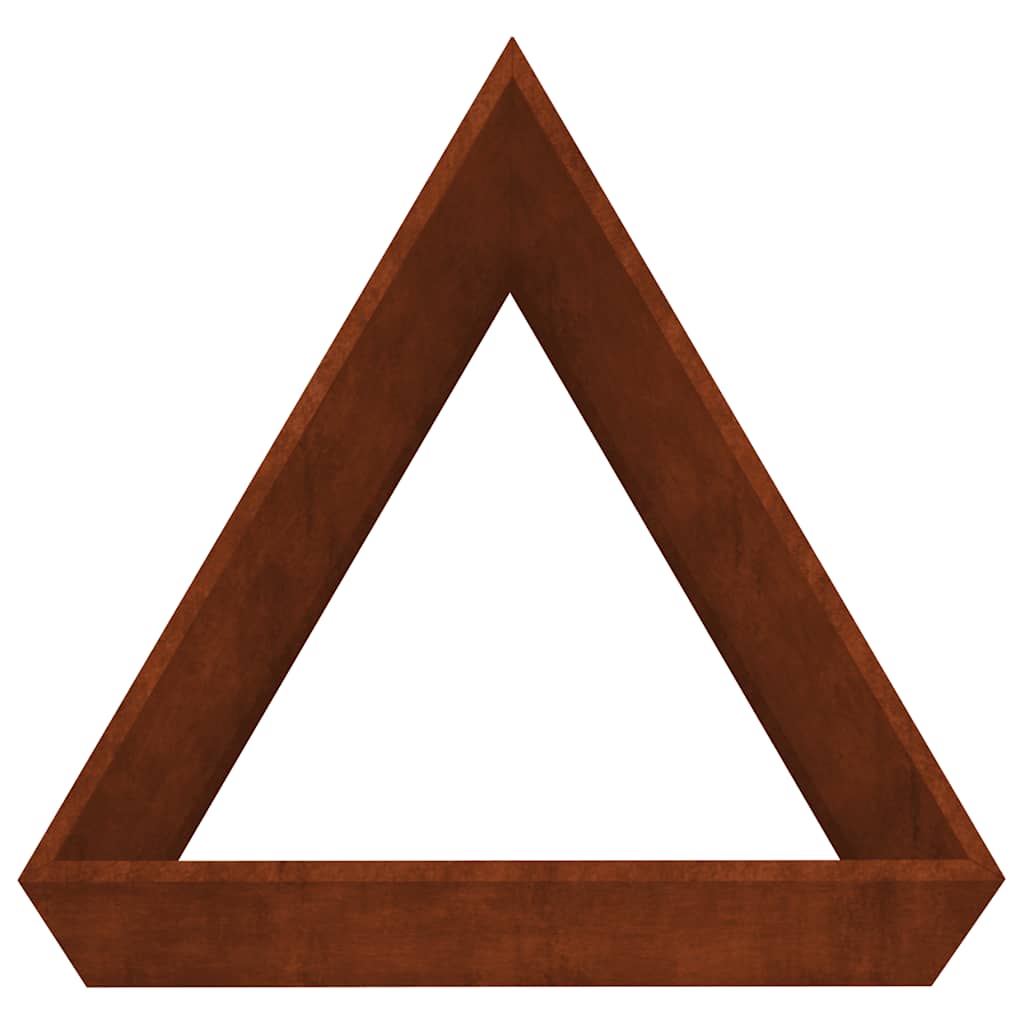 Garden Planter 50x43x75 cm Corten Steel