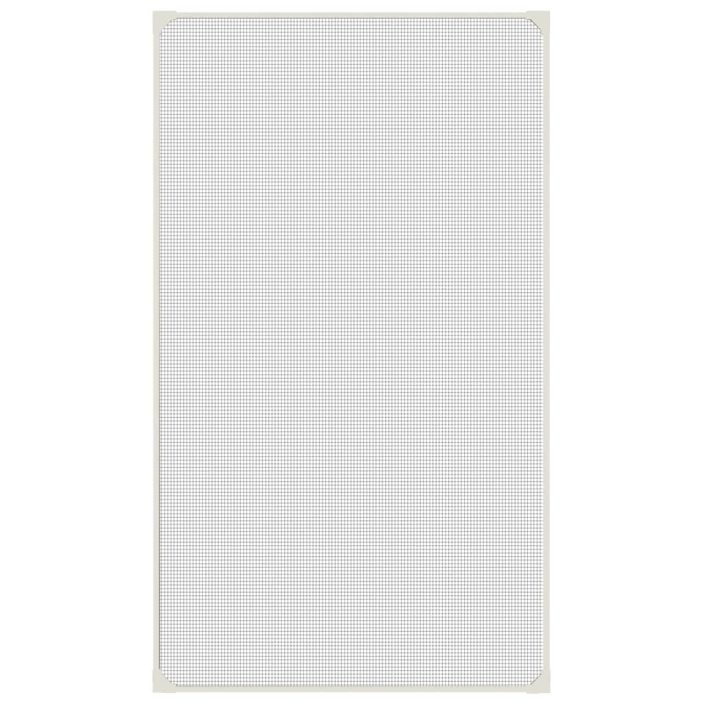 Magnetic Insect Screen for Windows White 80x140 cm