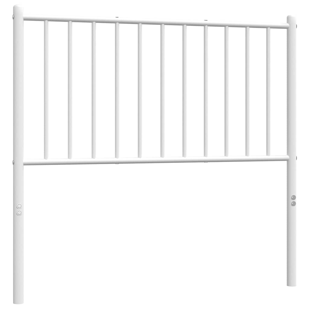 Metal Replace Headboard White 90 cm