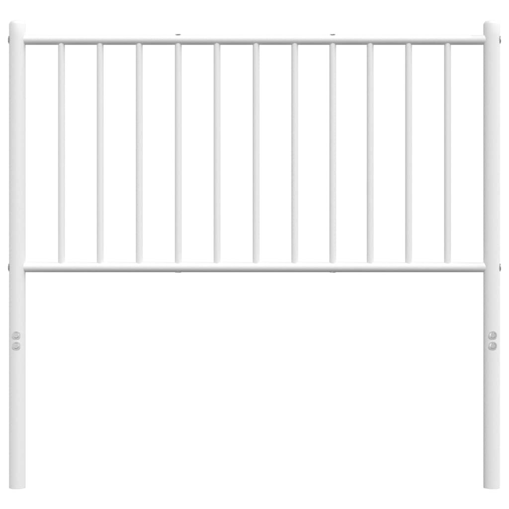 Metal Replace Headboard White 90 cm