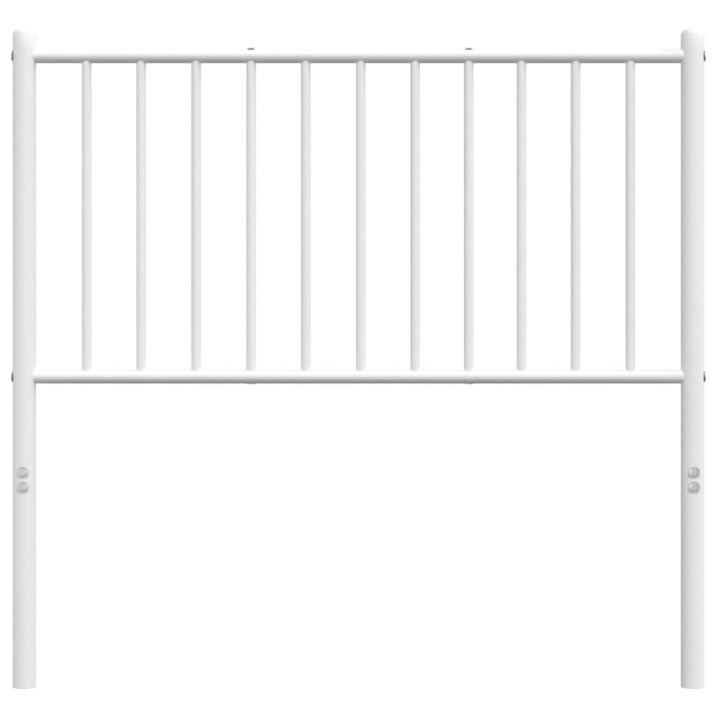 Metal Replace Headboard White 90 cm