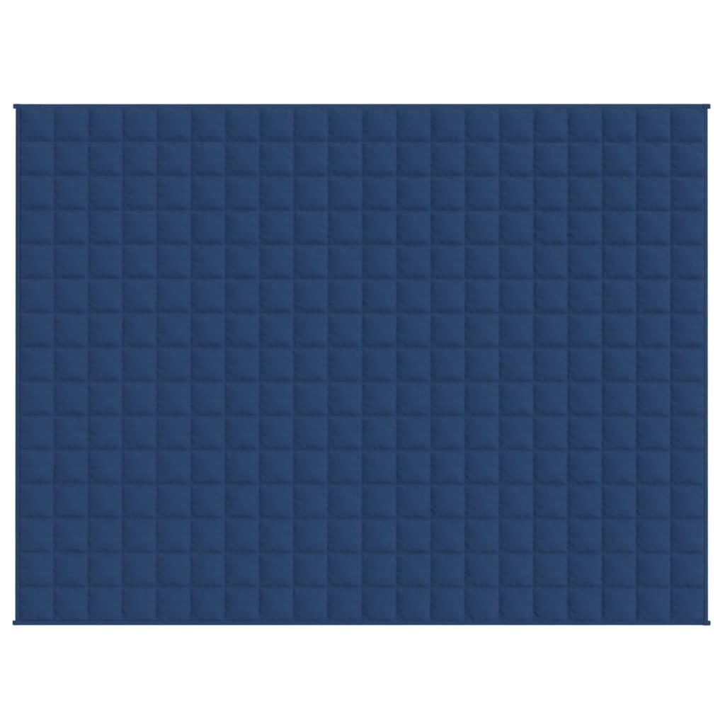 Weighted Blanket Blue 152x203 cm 7 kg Fabric
