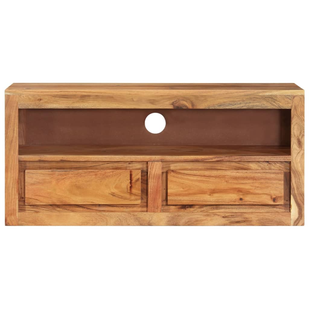 TV Cabinets 2 pcs 88x30x40 cm Solid Wood Acacia