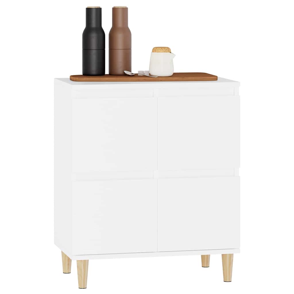 Sideboard White 60x35x70 cm Engineered Wood
