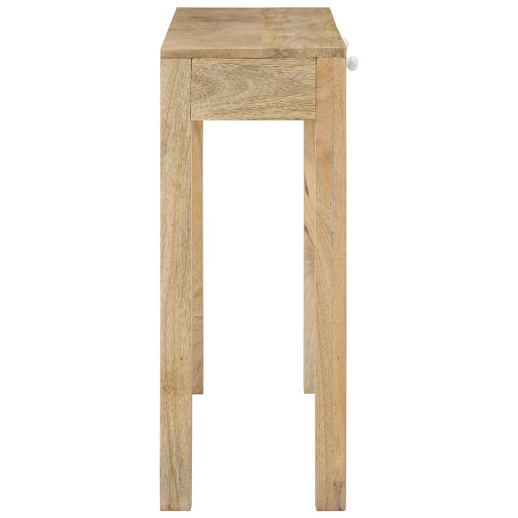 Console Table 110x30x75 cm Solid Bleached Wood Mango