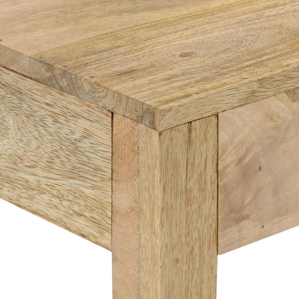 Console Table 110x30x75 cm Solid Bleached Wood Mango