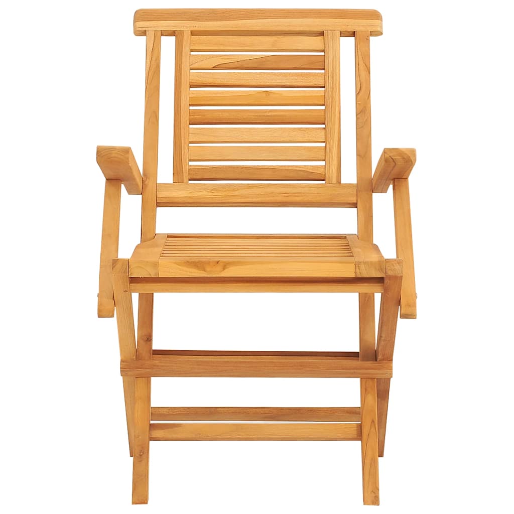 Folding Garden Chairs 4 pcs 56x63x90 cm Solid Wood Teak