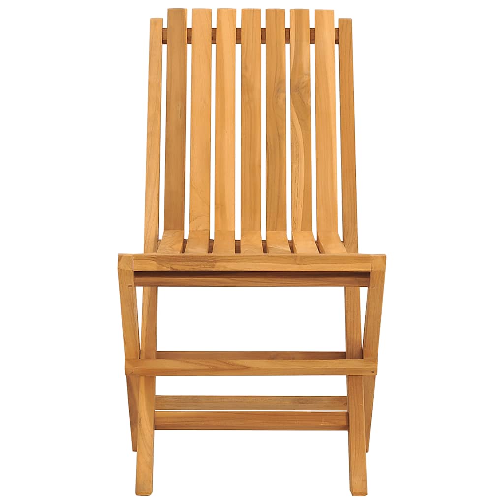 Folding Garden Chairs 8 pcs 47x47x89 cm Solid Wood Teak