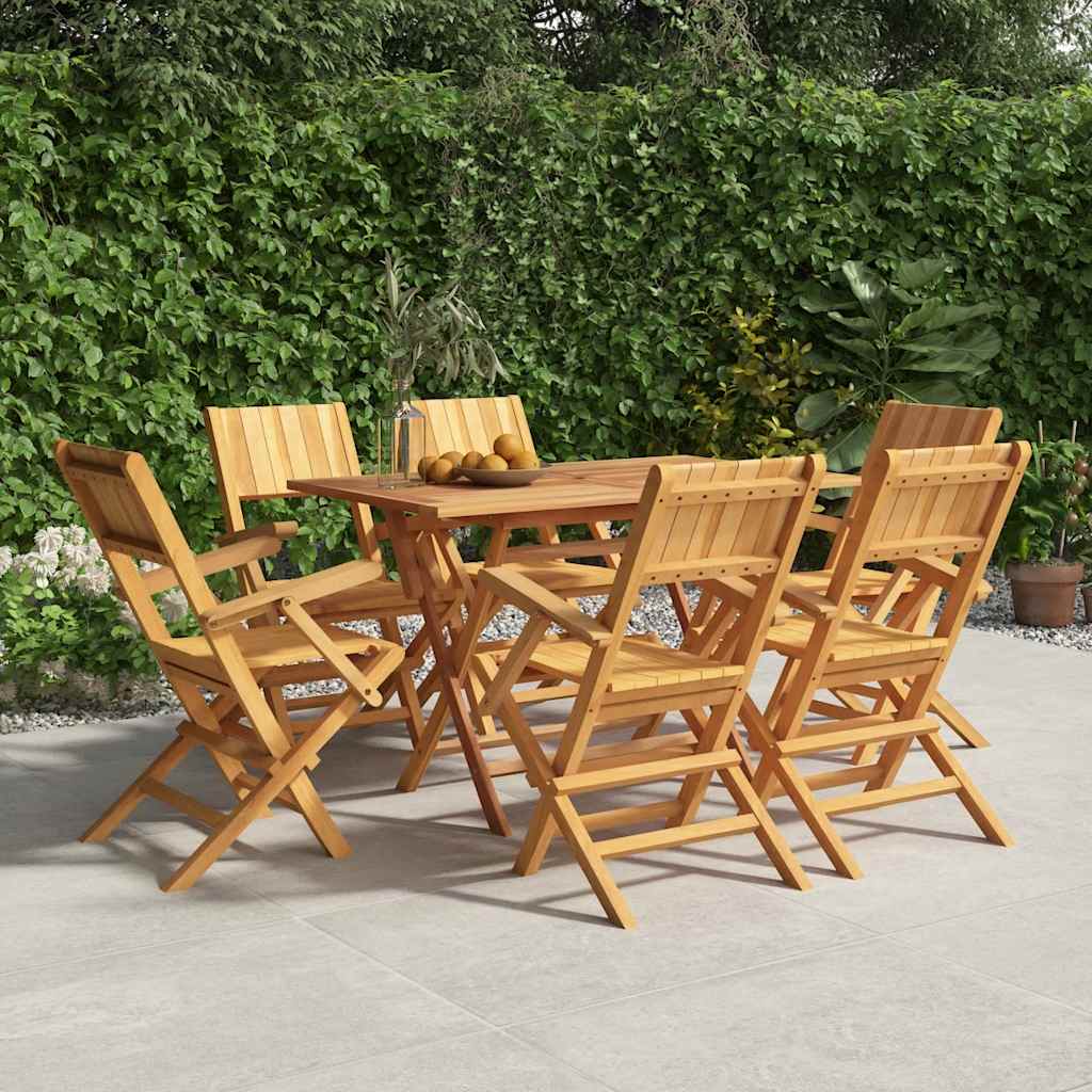 Folding Chairs 6 pcs 55x61x90 cm Solid Wood Teak