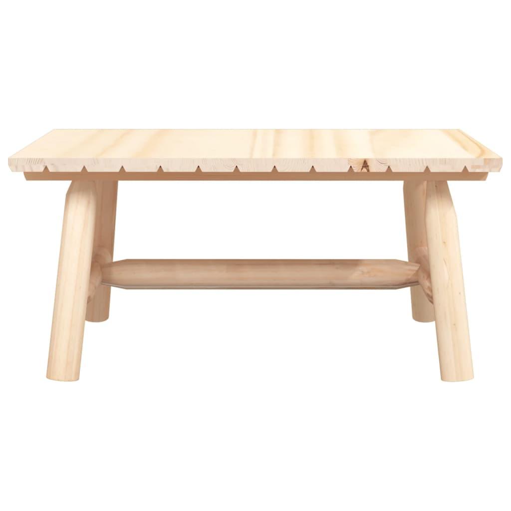 Coffee Table 90x50x41 cm Solid Wood Spruce