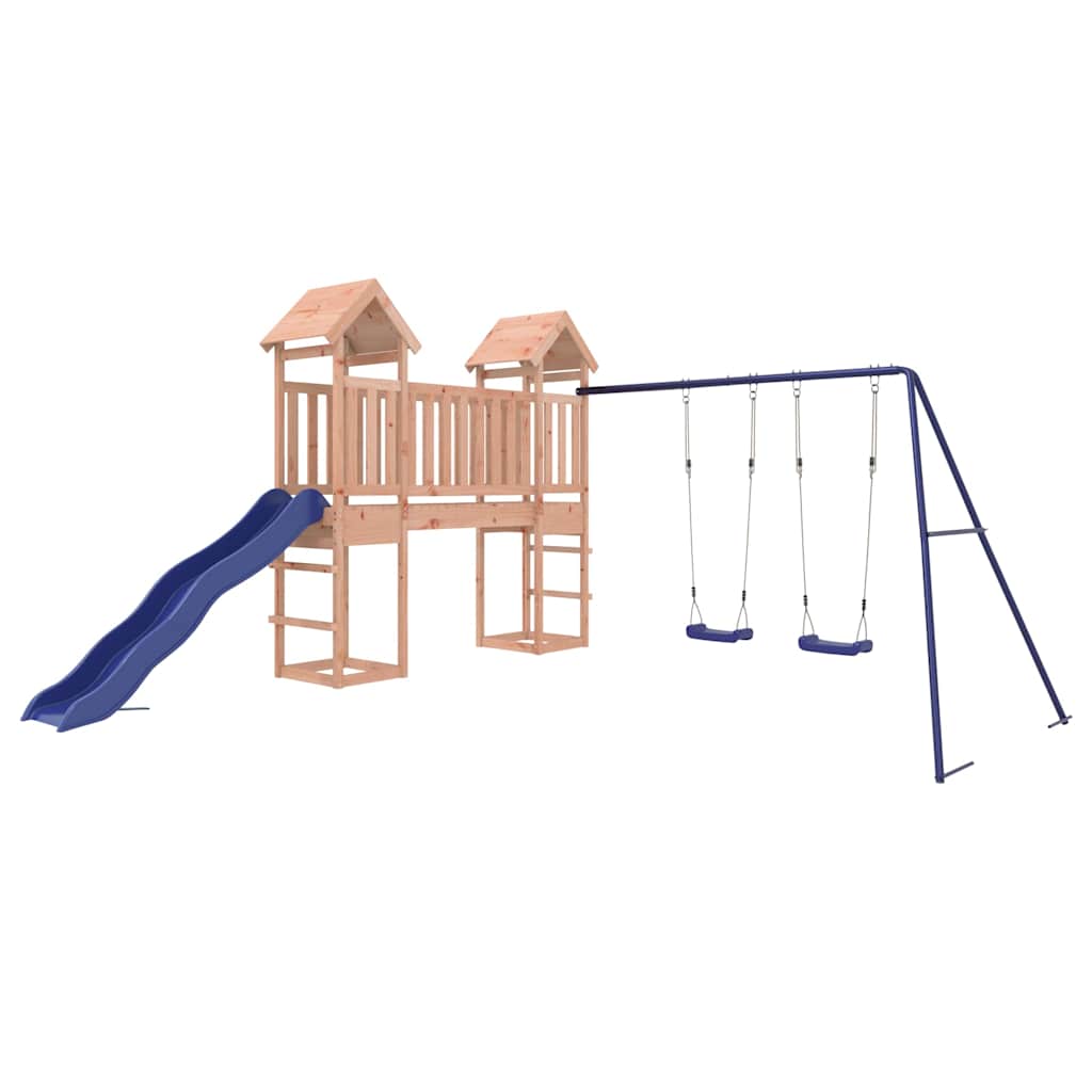 Outdoor Playset Solid Wood Douglas