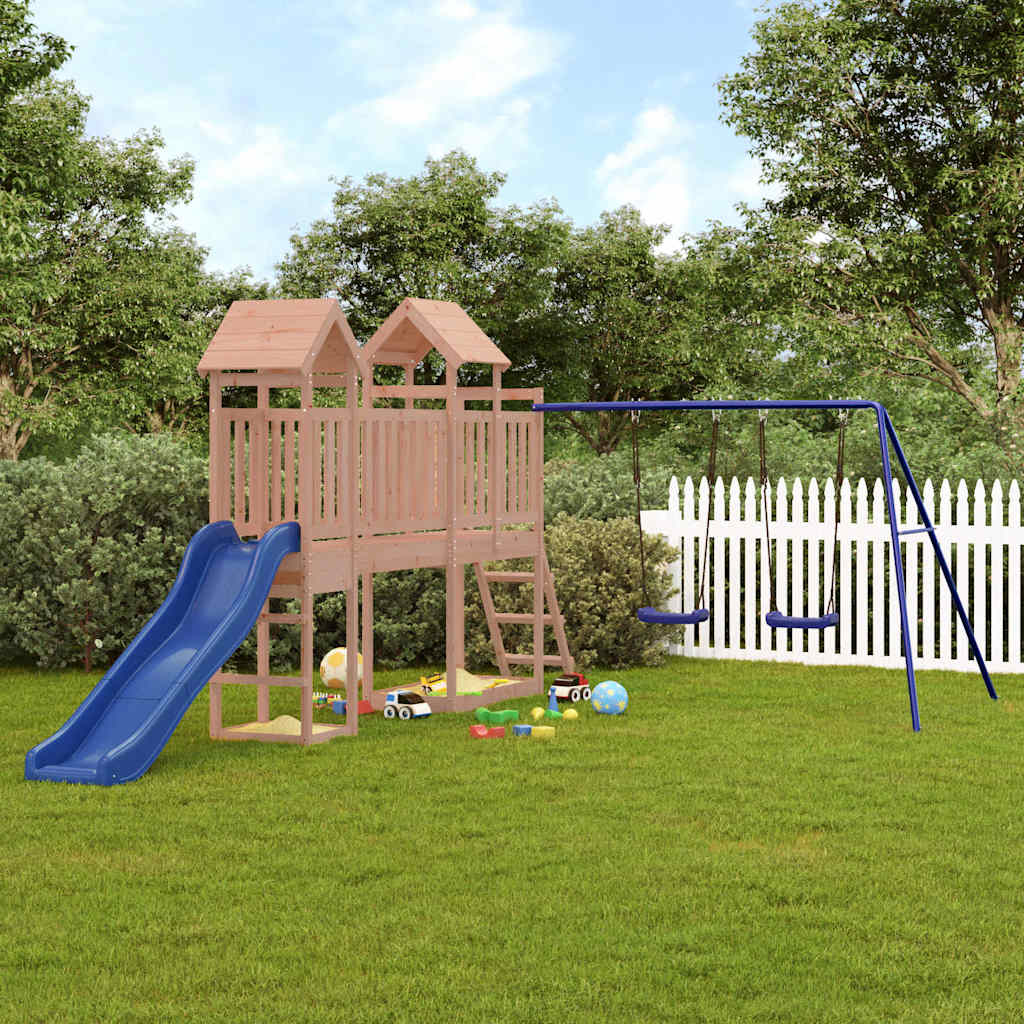 Outdoor Playset Solid Wood Douglas