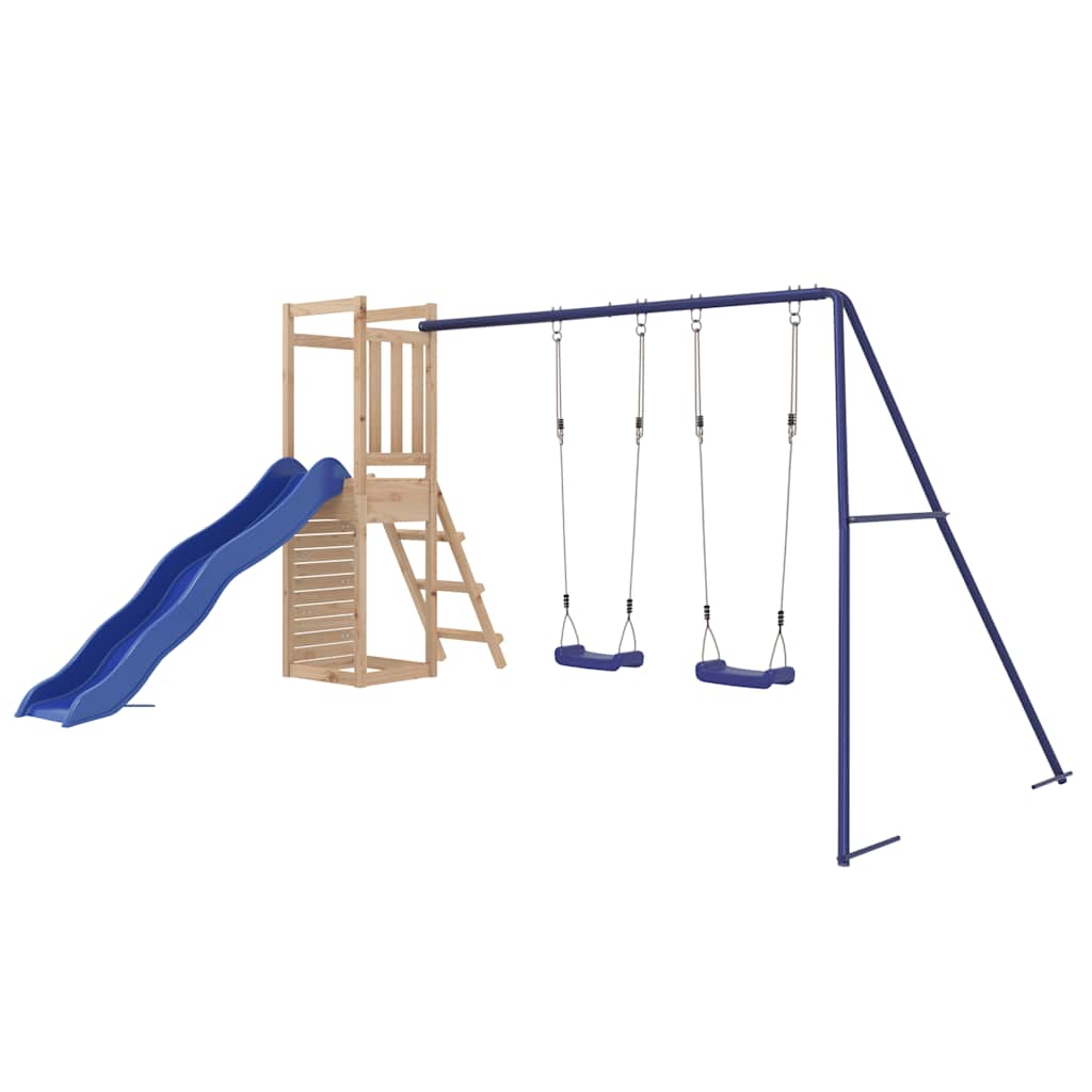 Outdoor Playset Solid Wood Pine