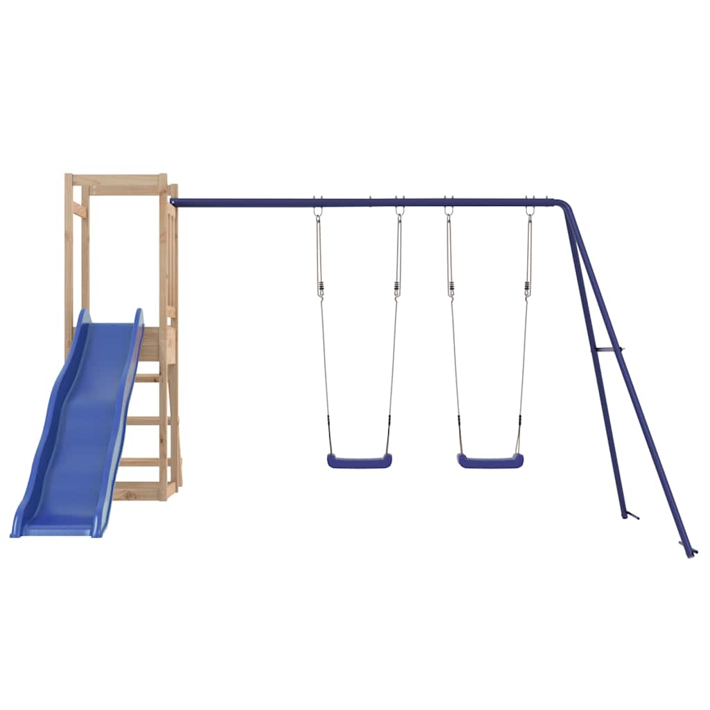 Outdoor Playset Solid Wood Pine