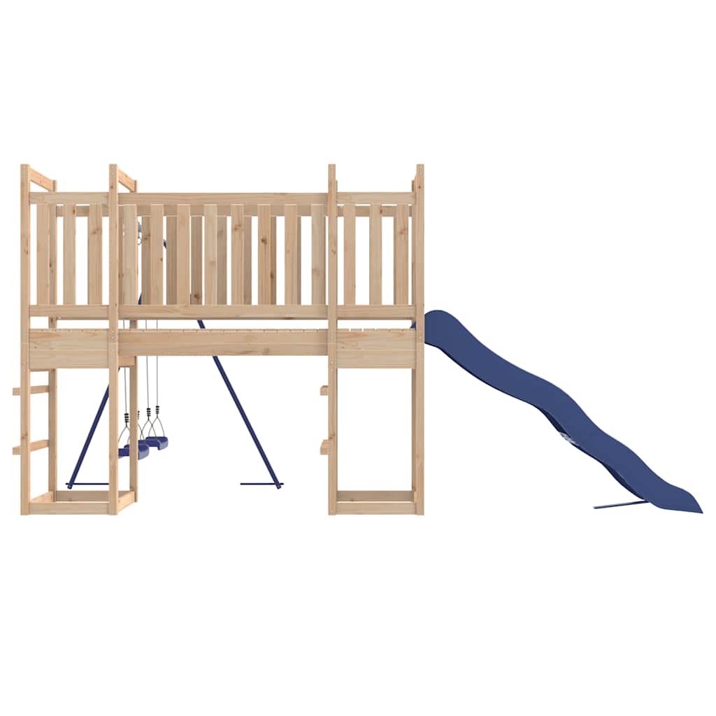 Outdoor Playset Solid Wood Pine