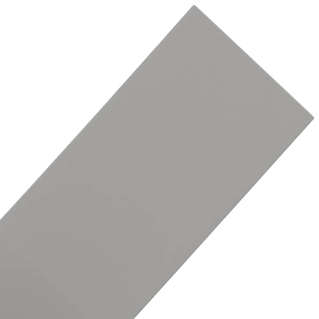Garden Edgings 4 pcs Grey 10 m 15 cm Polyethylene