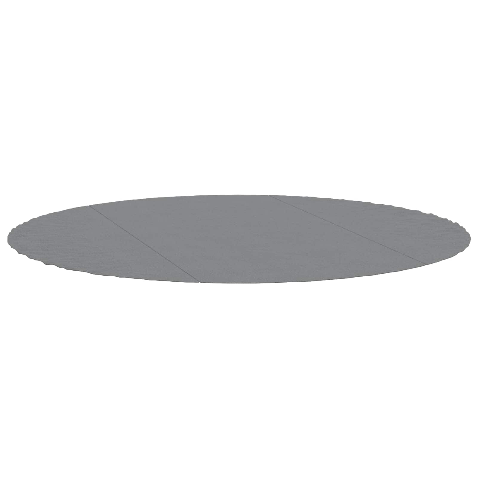 Pool Ground Sheet Ø 306 cm (2 mm) Non-woven Fabric Light Grey