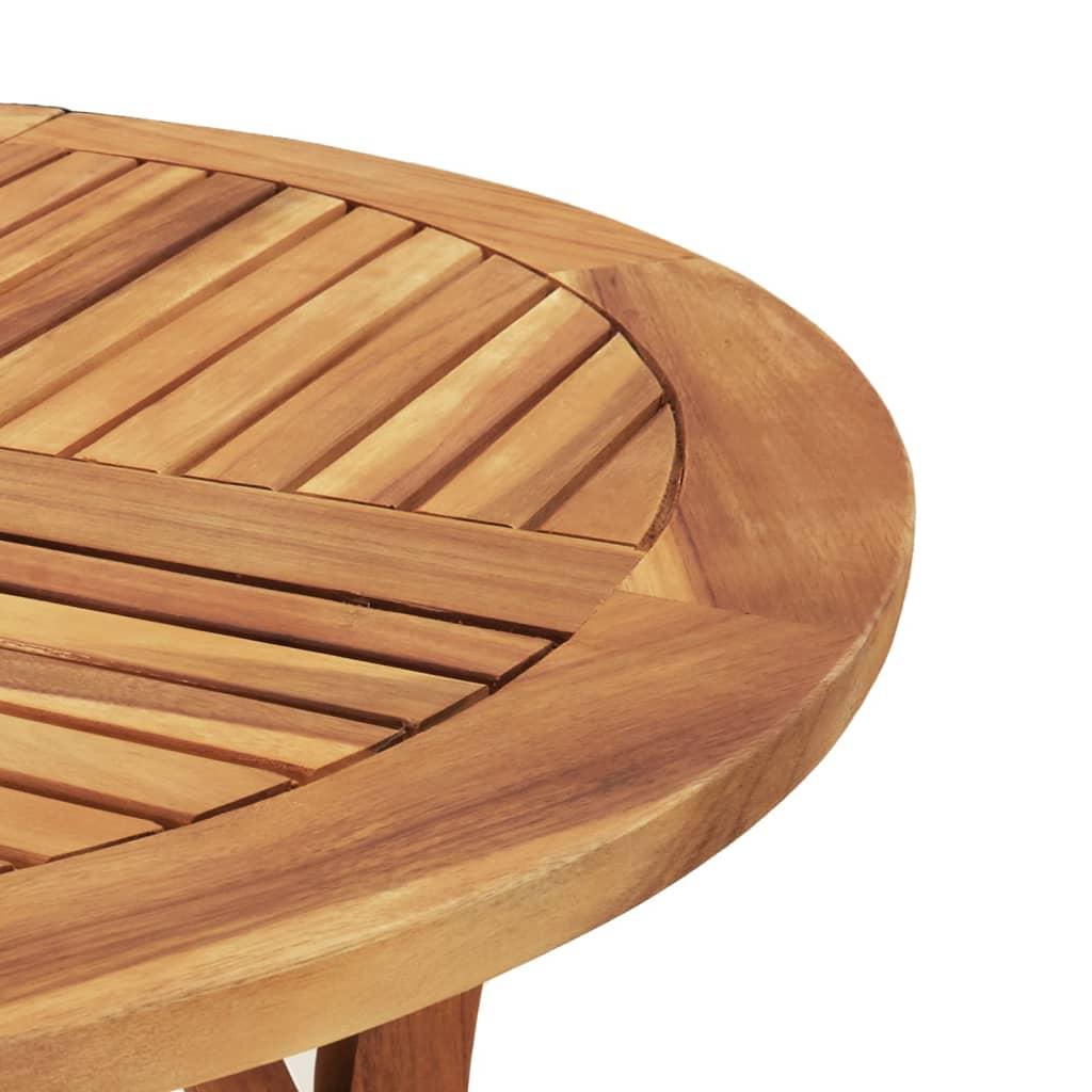 5 Piece Garden Dining Set Solid Wood Acacia