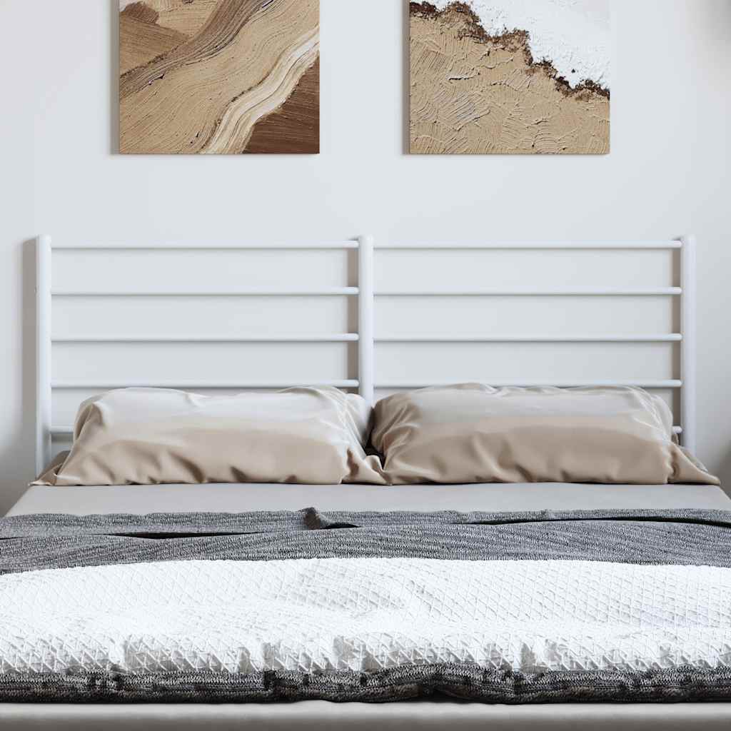 Metal Replace Headboard White 135 cm