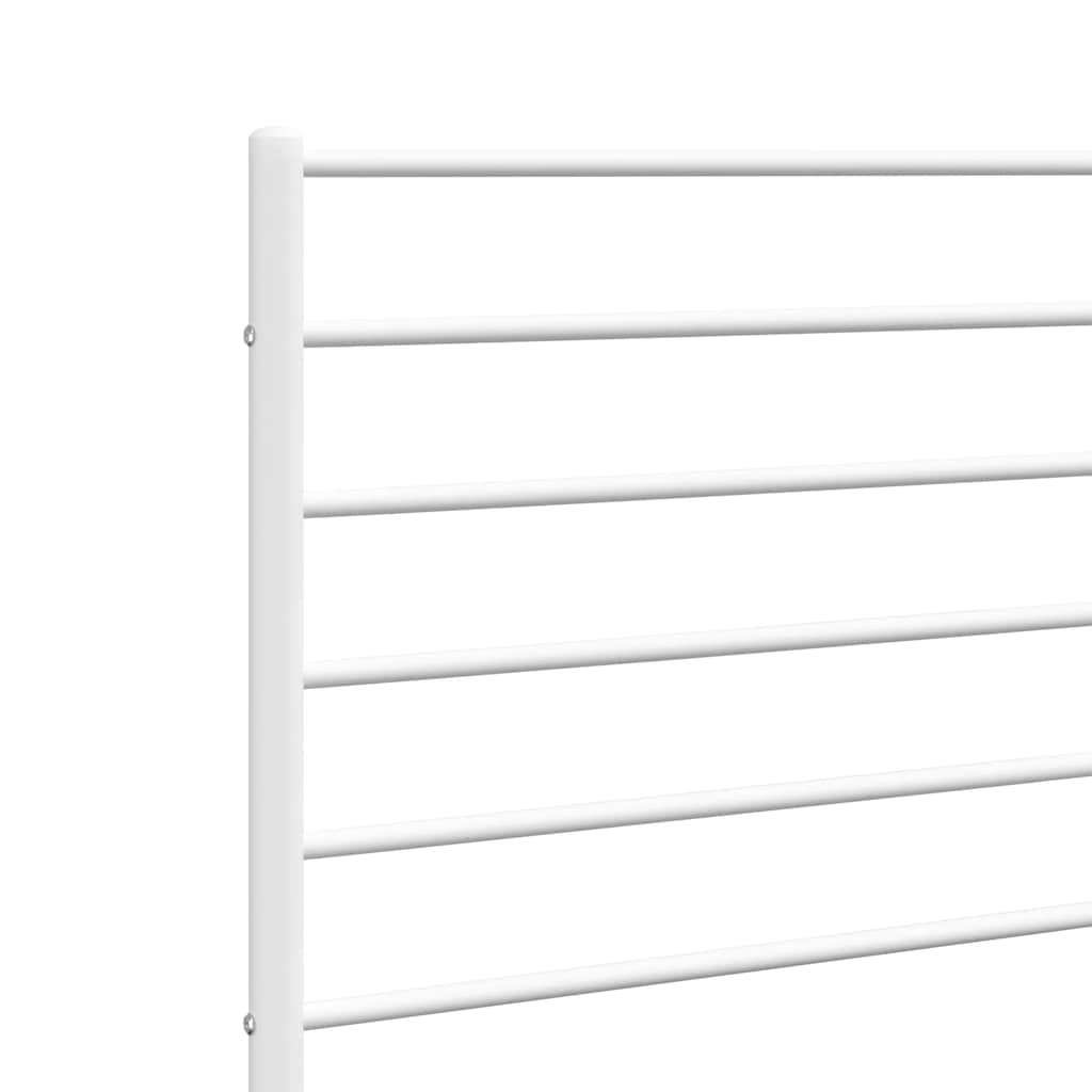 Metal Replace Headboard White 135 cm