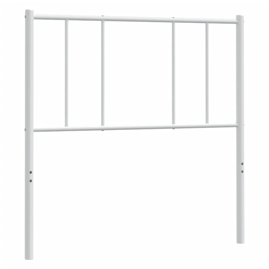 Metal Replace Headboard White 90 cm