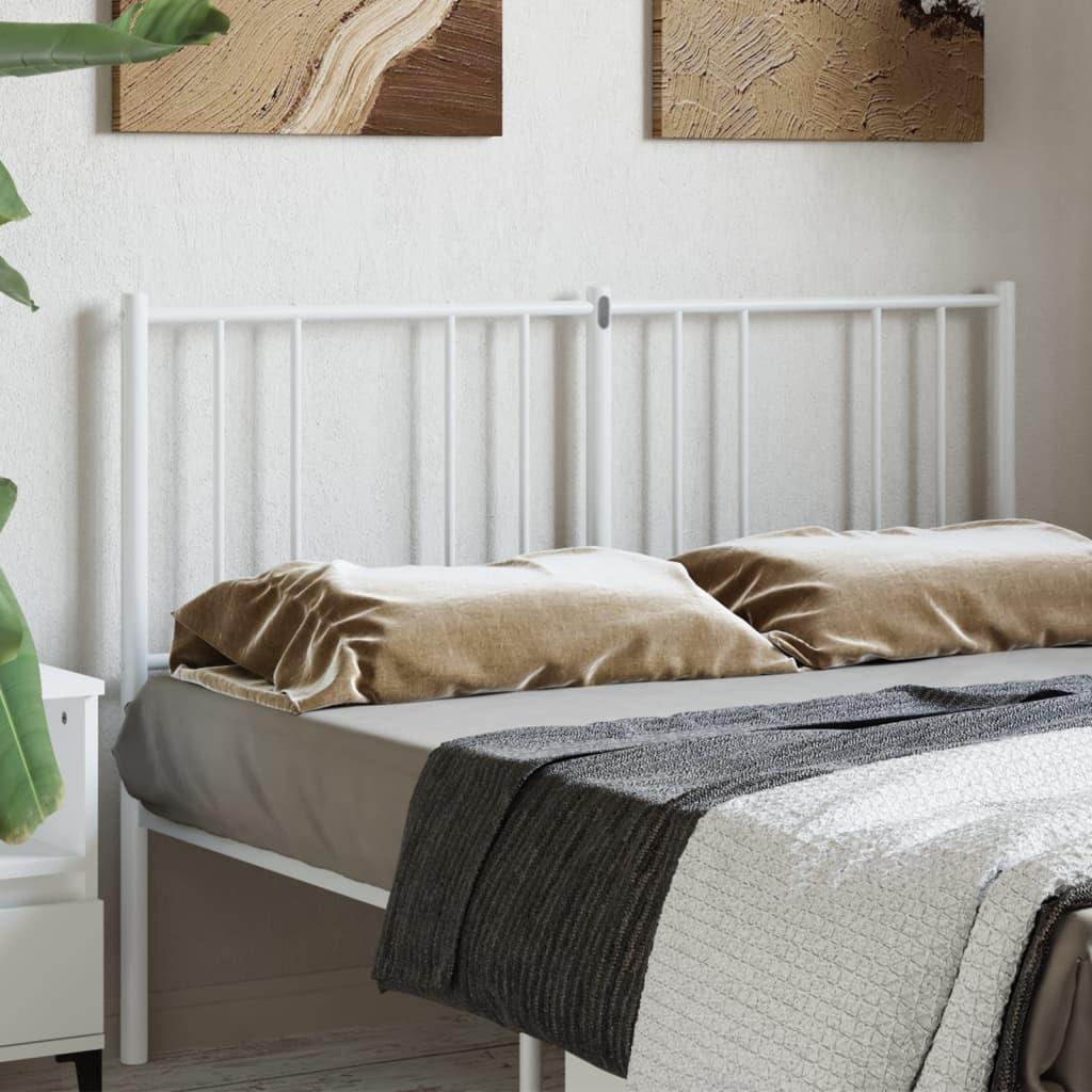Metal Replace Headboard White 135 cm