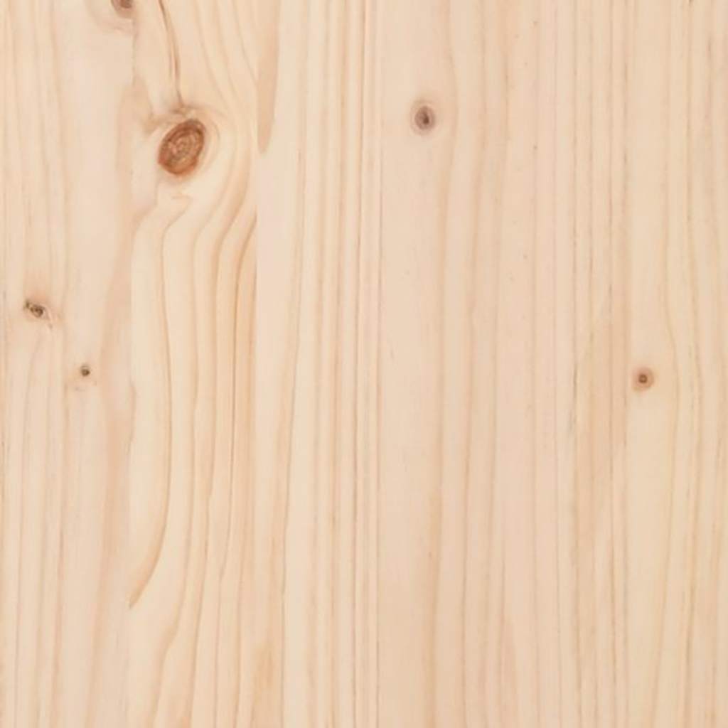 Table Top 70x70x2.5 cm Solid Wood Pine Square