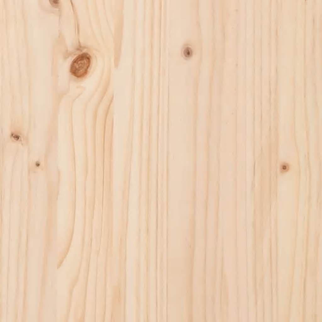 Table Top 70x35x2.5 cm Solid Wood Pine Oval