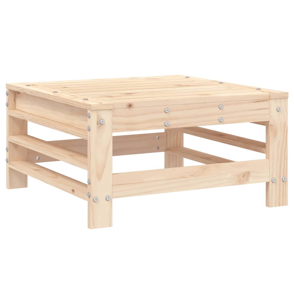 3 Piece Garden Lounge Set Solid Wood Pine