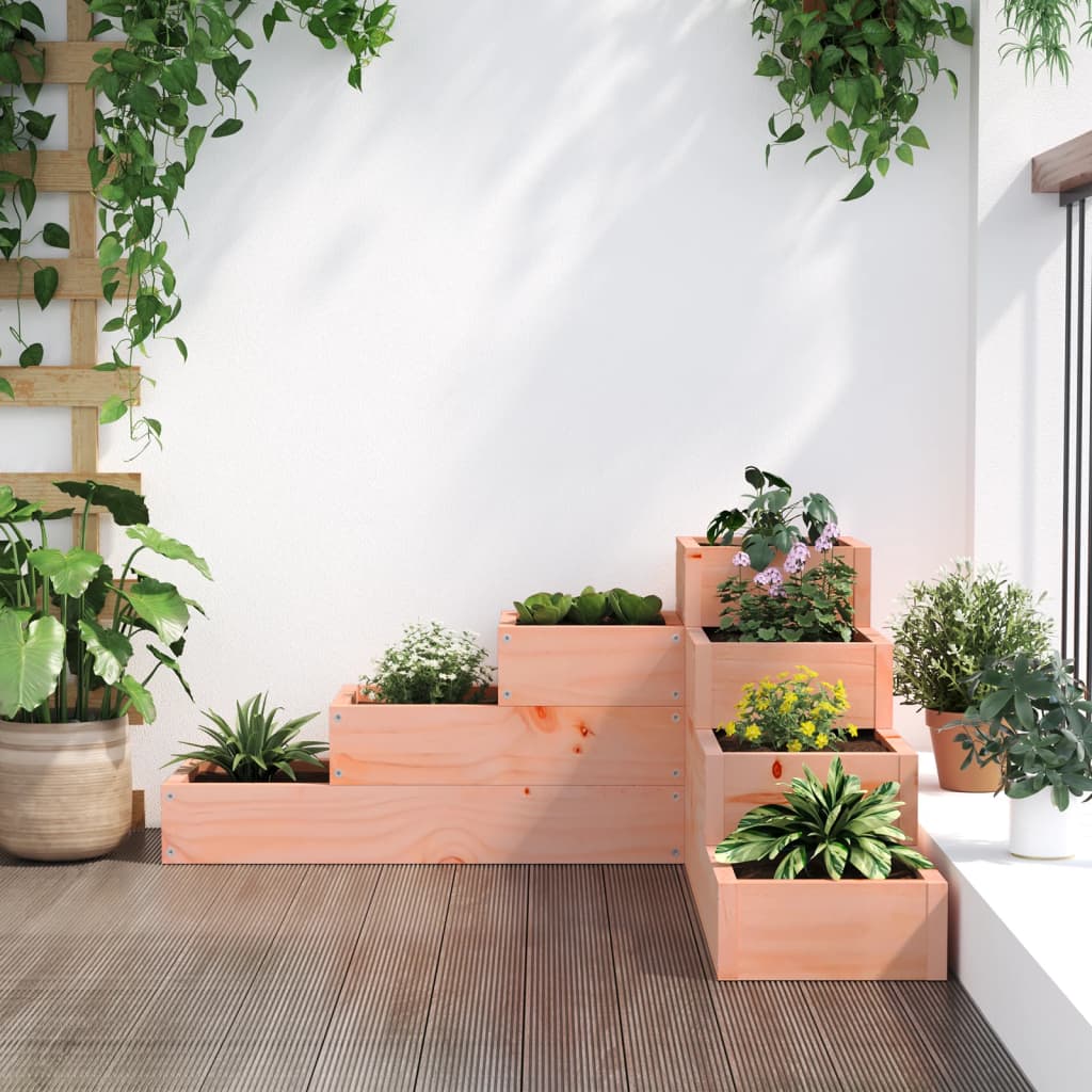 Garden Planter 4-Tier 80.5x79x36 cm Solid Wood Douglas