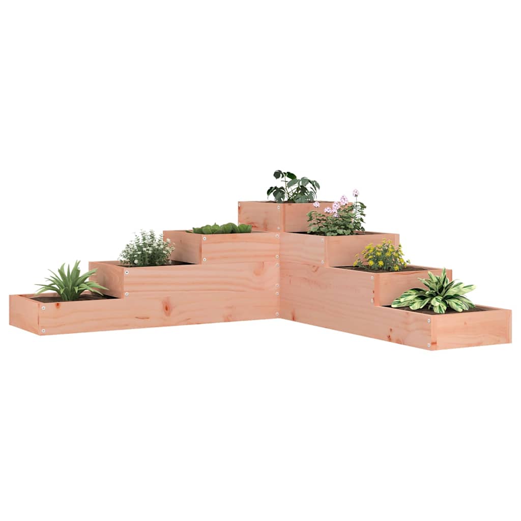 Garden Planter 4-Tier 106x104.5x36 cm Solid Wood Douglas