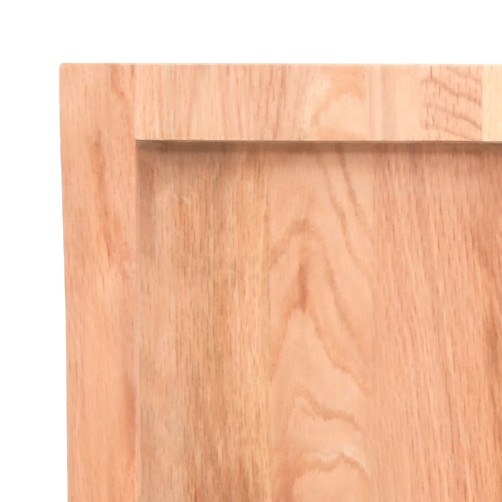 Table Top Light Brown 120x60x(2-6) cm Live Edge