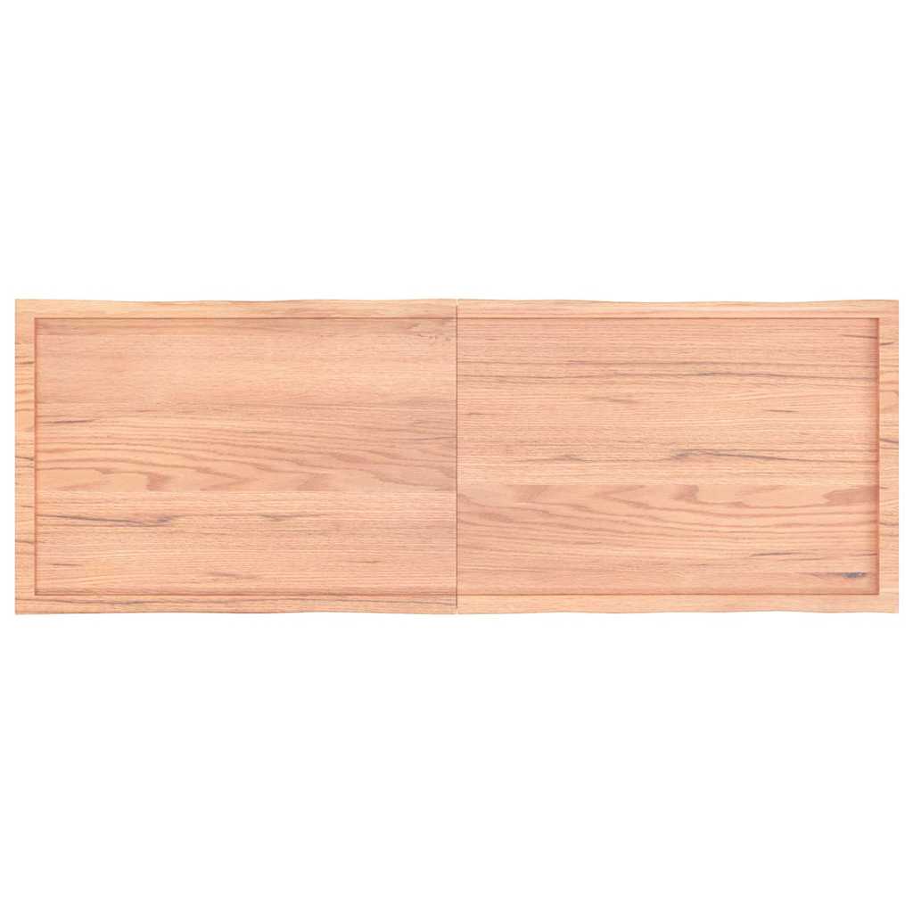 Table Top Light Brown 180x60x(2-4) cm Live Edge