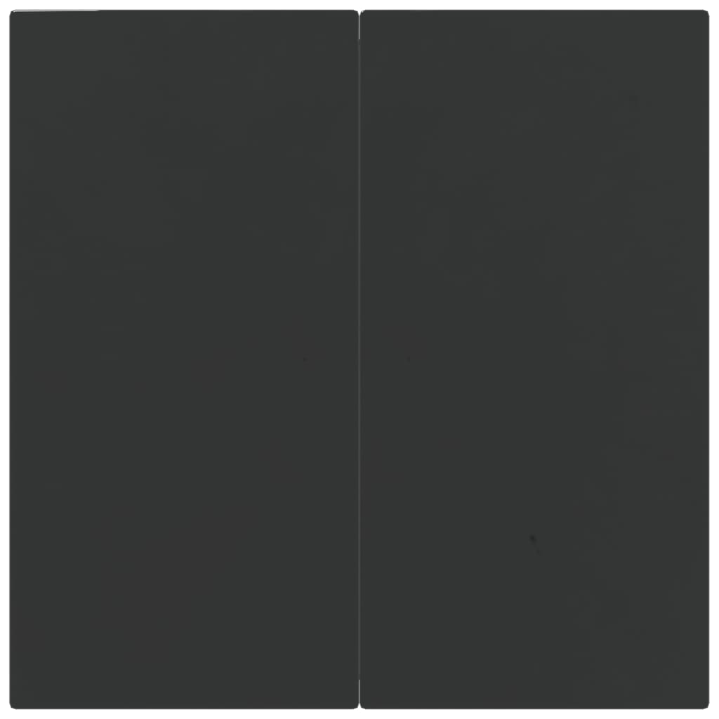 5 Piece Garden Dining Set Black Poly Rattan