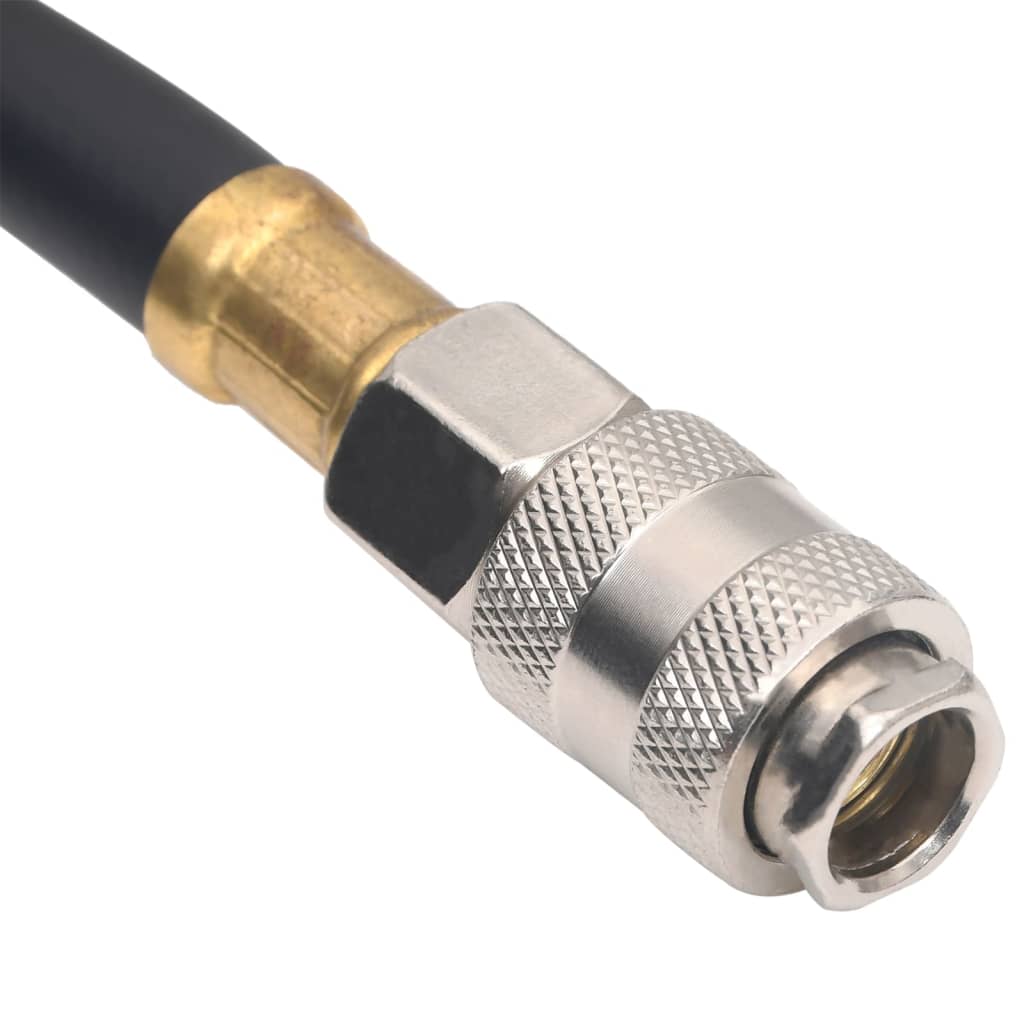 Hybrid Air Hose Black 0.6" 20 m Rubber and PVC