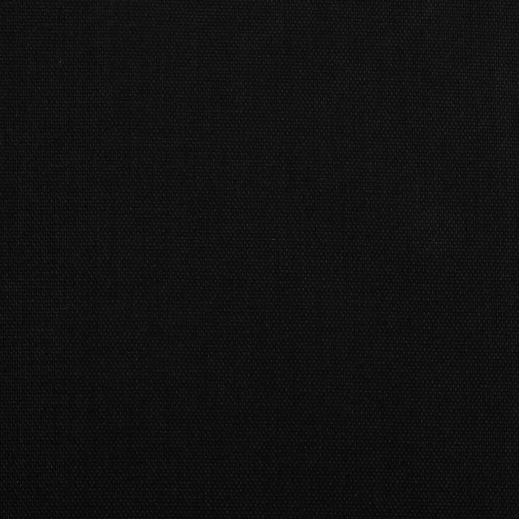 Bike Trailer Black Oxford Fabric and Iron
