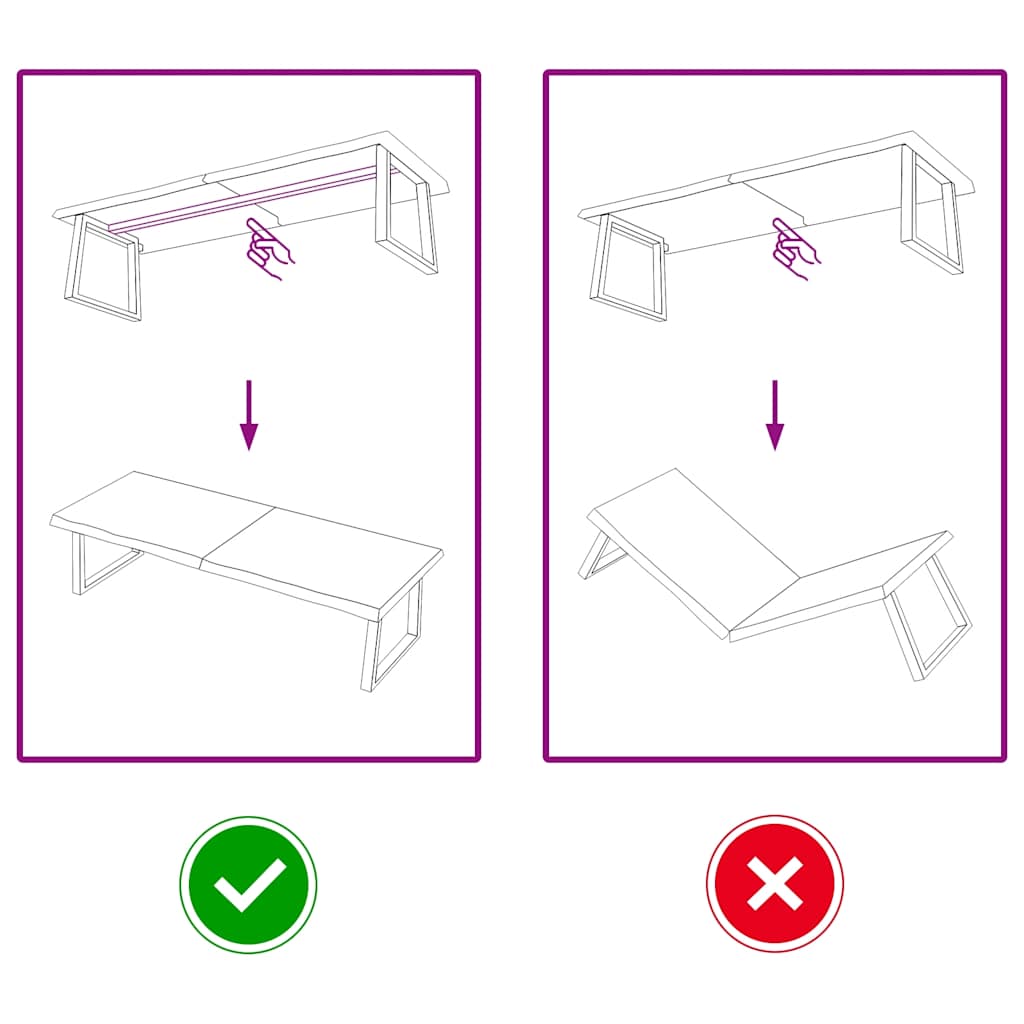 Table Top Dark Brown 160x60x4 cm Treated Solid Wood Oak
