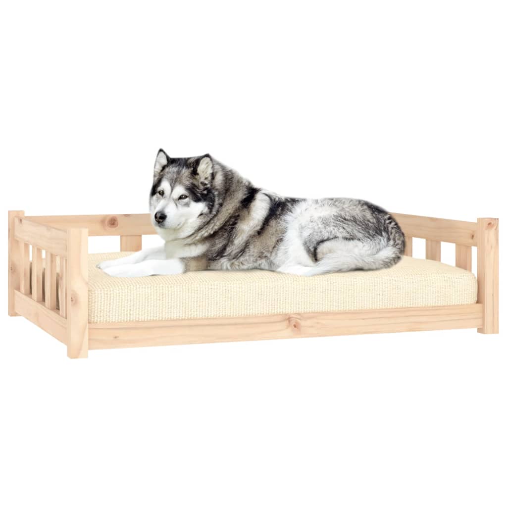 Dog Bed 105,5 x 75,5 x 28 cm Natural