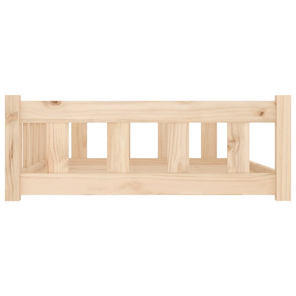 Dog Bed 105.5x75.5x28 cm Solid Wood Pine