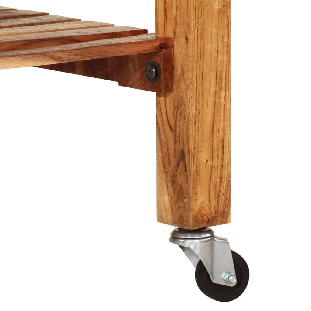 Kitchen Trolley 55x55x89 cm Solid Wood Acacia