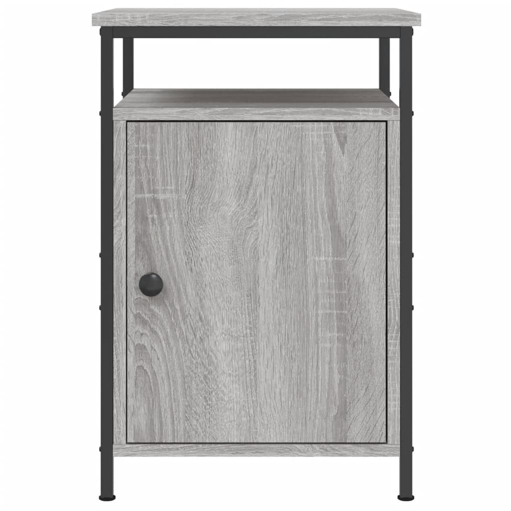 Bedside Cabinets 2 pcs Grey Sonoma 40x42x60 cm Engineered Wood