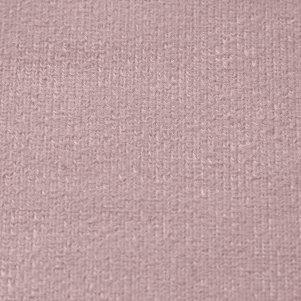 Kids'Sofa Bed 2-Seater Pink Soft Plush