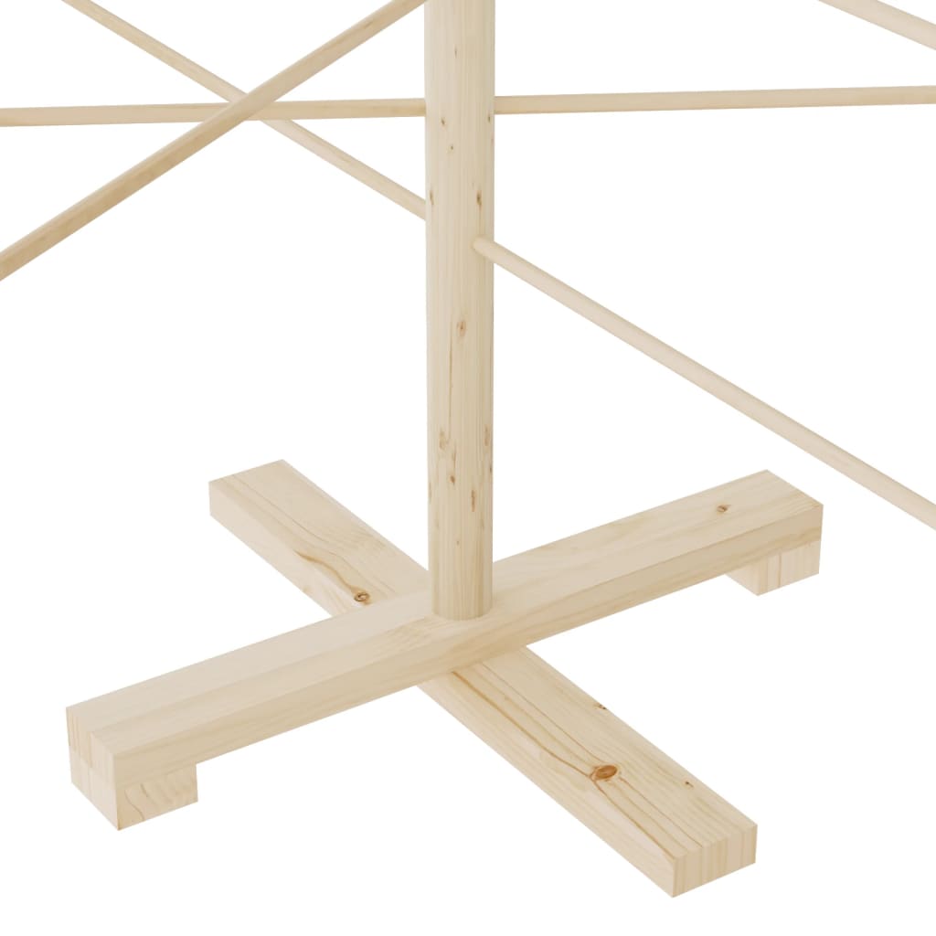 Wooden Christmas Tree Bamboo Natural with Unfinished