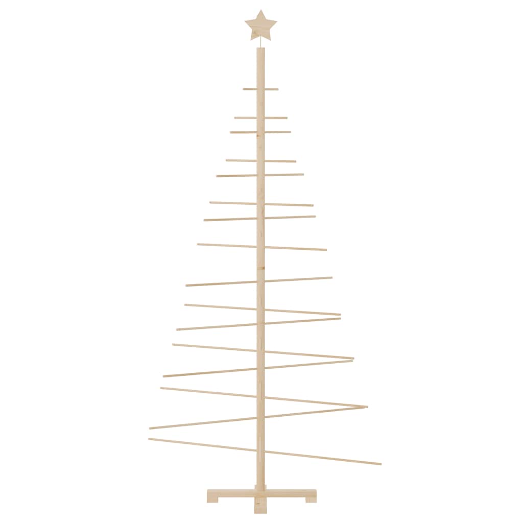 Wooden Christmas Tree Bamboo Natural with Unfinished