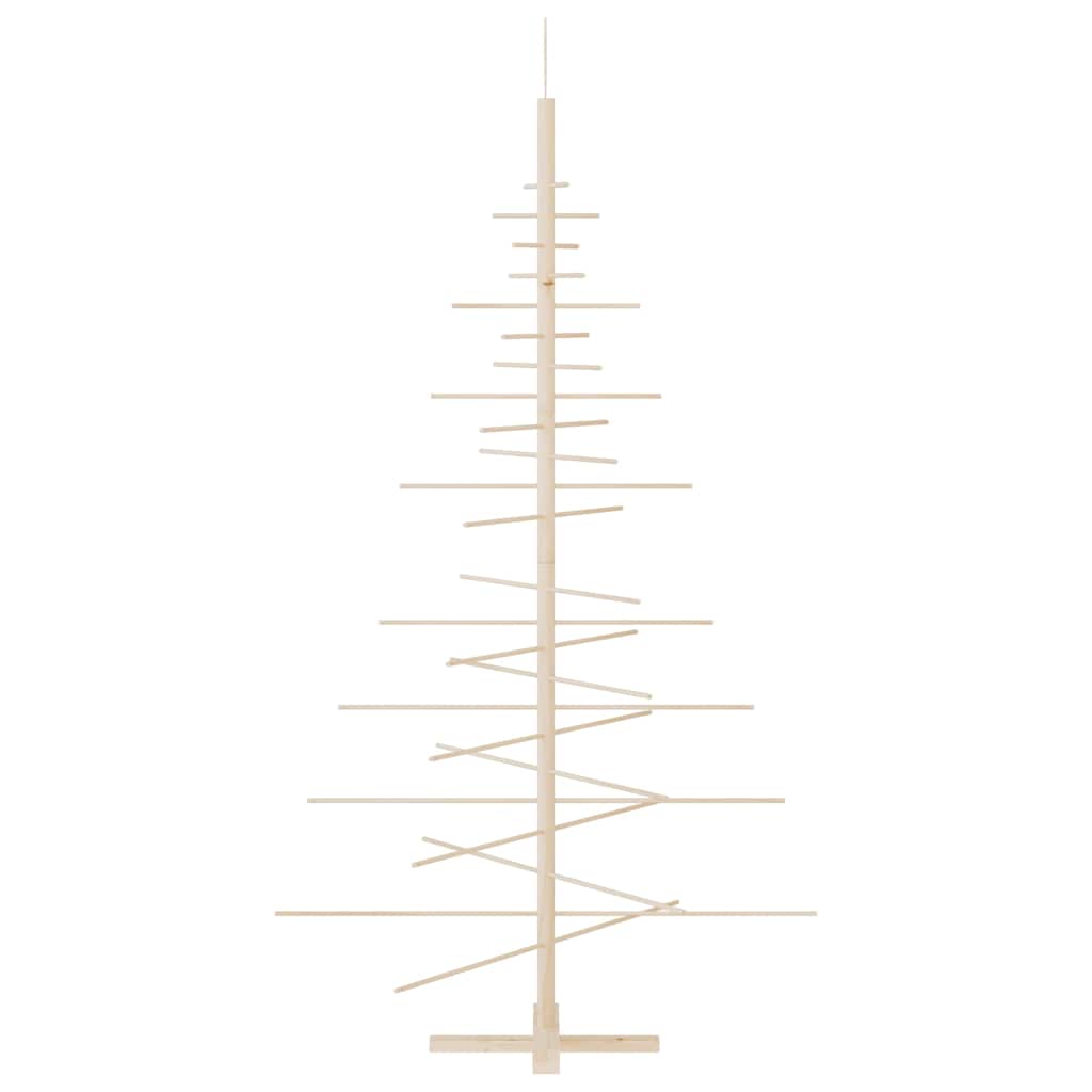 Wooden Christmas Tree Bamboo Natural with Unfinished