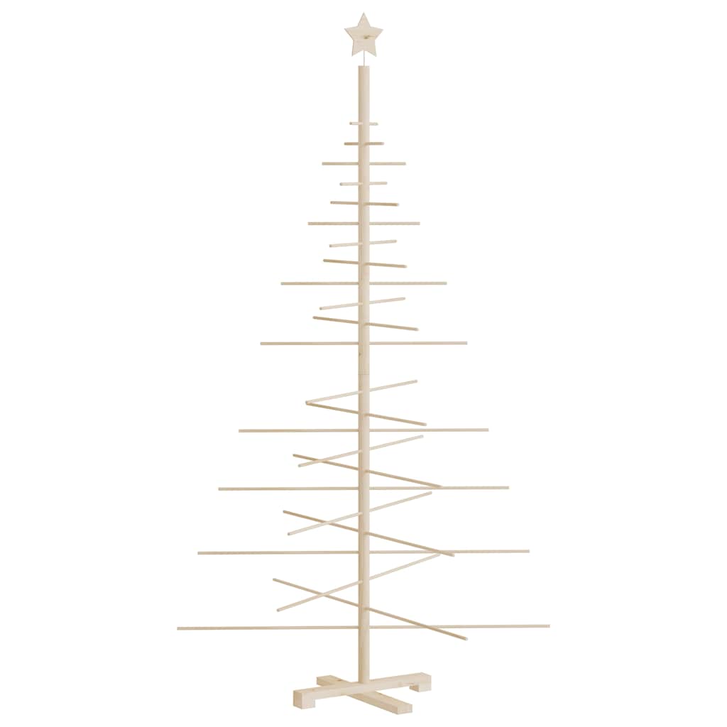 Wooden Christmas Tree Bamboo Natural with Unfinished