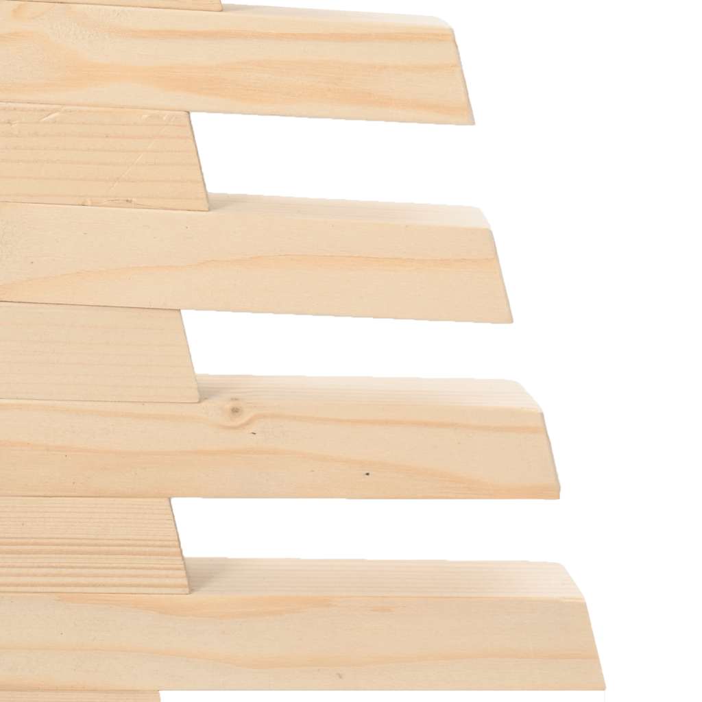 Wooden Christmas Tree Solid Pine Wood Natural with Unfinished