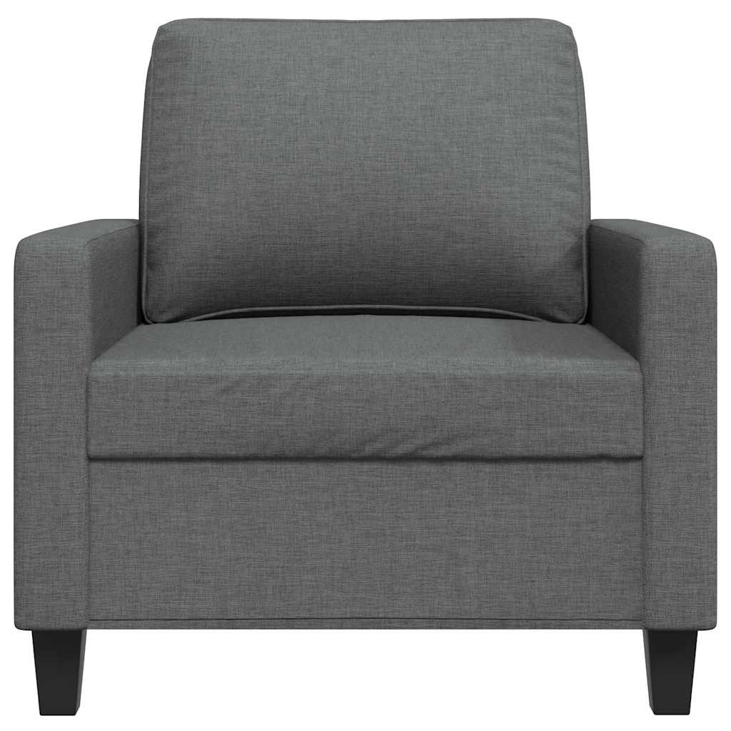 Sofa Chair Dark Grey 60 cm Fabric