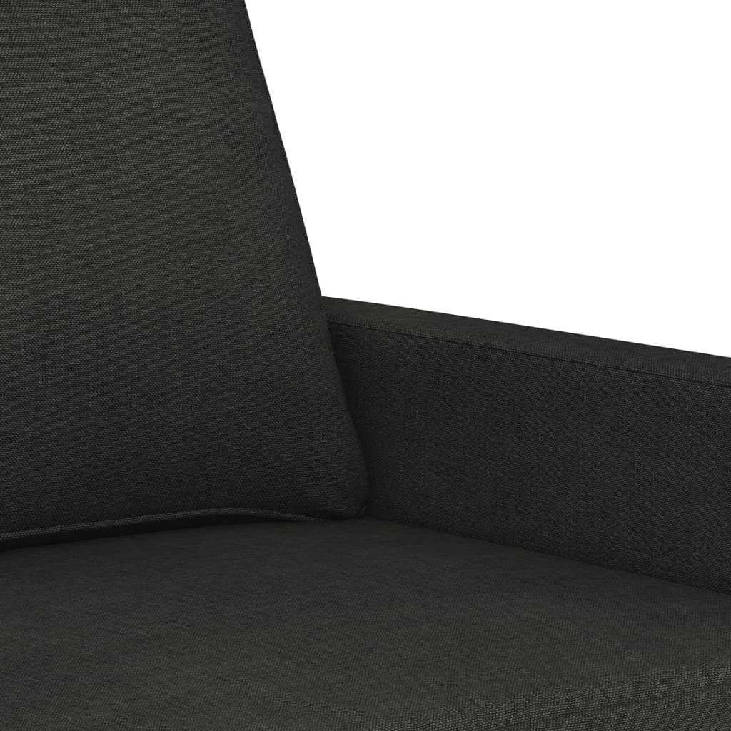 Sofa Chair Black 60 cm Fabric