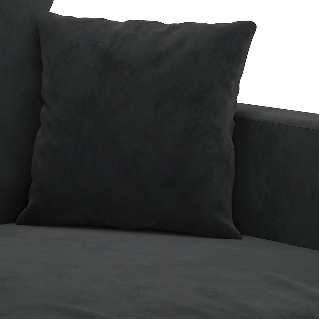 Sofa Chair Black 60 cm Velvet